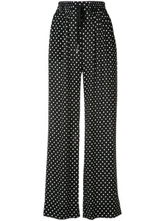 polka dot palazzo pants  Zimmermann