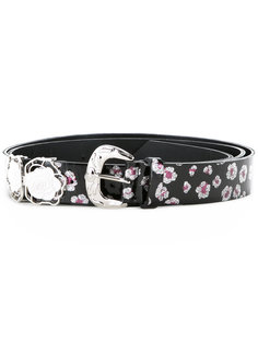 flower buckle belt  Mikio Sakabe