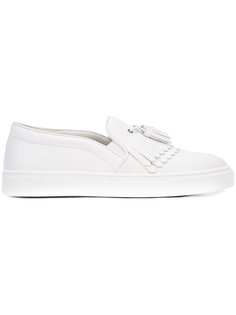 frayed slip-on sneakers  Louis Leeman