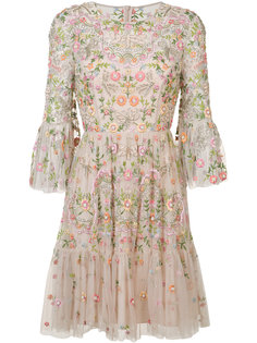 embroidered shift dress Needle &amp; Thread