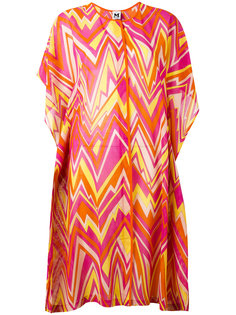 zigzag print shift dress M Missoni