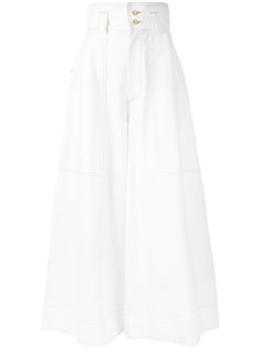 high waist wide leg trousers Mikio Sakabe