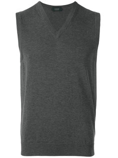 безрукавка с V-образным вырезом Zanone