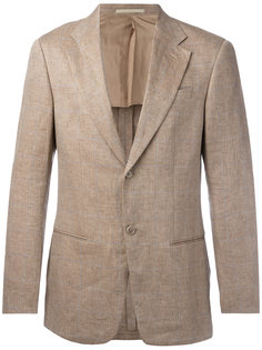 lightly checked blazer Armani Collezioni