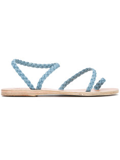 Eleftheria denim sandals Ancient Greek Sandals