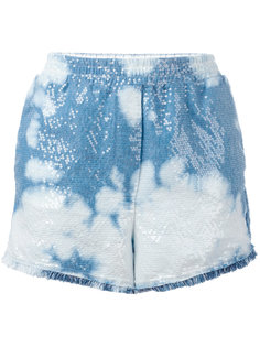 sequin tie-dye shorts 8pm