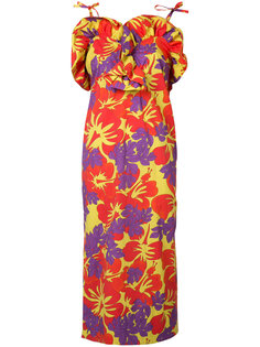 платье с цветочным принтом Rosie Assoulin