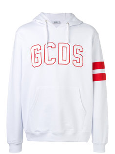 logo hooded sweatshirt Gcds