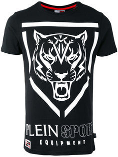 футболка с принтом тигра Plein Sport