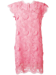платье с вышивкой Ermanno Scervino