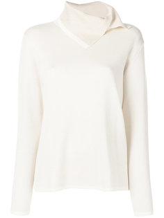 long collar jumper  Issey Miyake