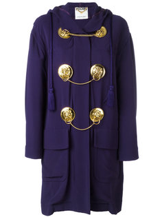 medal embellished coat Moschino Vintage