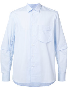 layered back shirt Oamc