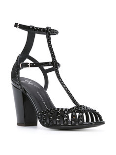 босоножки с блестящей отделкой Giuseppe Zanotti Design