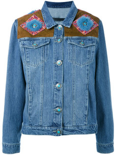 shoulder panel denim jacket Simonetta Ravizza