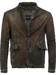open collar button-up jacket Giorgio Brato
