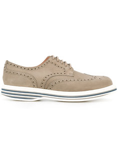 striped heel derby shoes Churchs