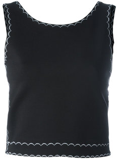 embroidered sleeveless top McQ Alexander McQueen