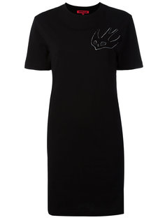 платье-футболка Swallow Signature McQ Alexander McQueen