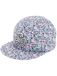 floral print cap Maison Michel