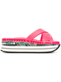 Moura platform sandals Premiata White