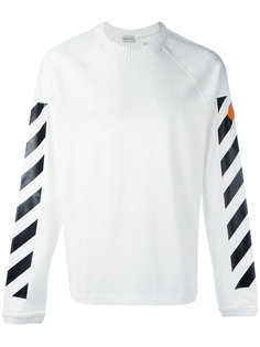джемпер с логотипом и полосками Moncler X Off-White