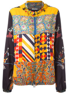 printed hooded jacket Pierre-Louis Mascia