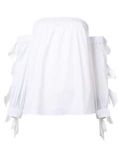 off-the-shoulder top Milly