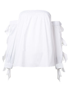 off-the-shoulder top Milly