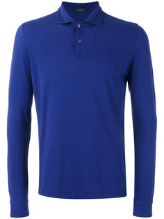 long sleeve polo shirt Zanone