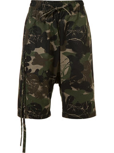 camouflage print bermuda shorts  Haculla