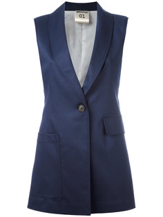 elongated waistcoat Erika Cavallini