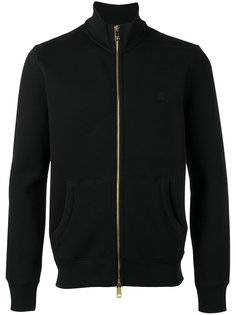 logo embroidered zipped sweatshirt Burberry