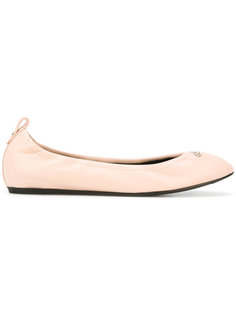 classic logo plaque ballerinas Lanvin
