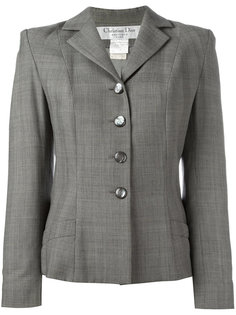 glen check jacket Christian Dior Vintage