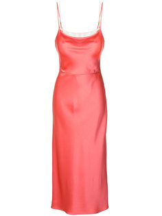 CREPE BACK SATIN TROMPE LOEIL CAMI SLIP DRESS Jason Wu