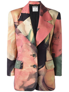 floral print jacket Moschino Vintage