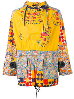 print panel hooded jacket  Herno