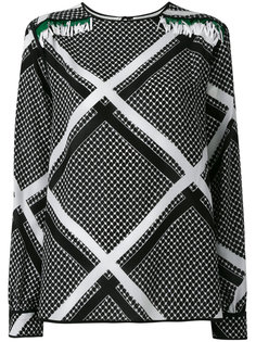 блузка с длинными рукавами  MSGM