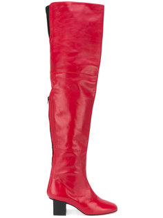 thigh length boots Marc Ellis