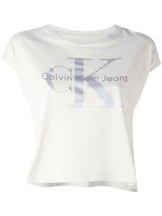 футболка с короткими рукавами и логотипом  Calvin Klein Jeans