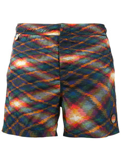 geometric print swim shorts Missoni