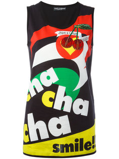 топ cha cha cha smile! Dolce &amp; Gabbana