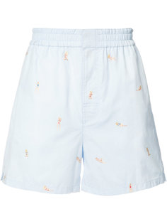 Beach Babes jacquard shorts Alexander Wang