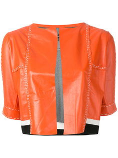 cropped short sleeve jacket Aviù