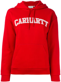 logo print hoodie  Carhartt