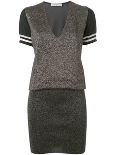 metallic knitted dress Lanvin