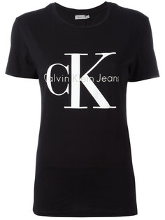 футболка с принтом-логотипом Calvin Klein Jeans