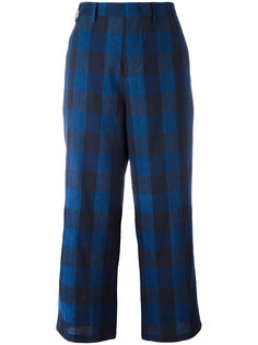 cropped checked trousers Nº21