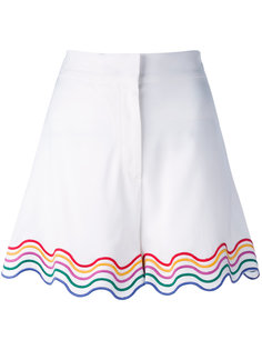 шорты с радужной окантовкой Sara Battaglia